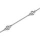 2 - Aizza (5 Stn/3mm) Diamond Station Bracelet 
