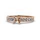 1 - Ronia Classic Semi Mount Engagement Ring 