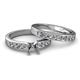 2 - Enya Classic Semi Mount Bridal Set Ring 