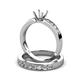 3 - Enya Classic Semi Mount Bridal Set Ring 