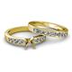 2 - Enya Classic Semi Mount Bridal Set Ring 