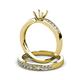 3 - Enya Classic Semi Mount Bridal Set Ring 