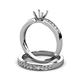 3 - Enya Classic Semi Mount Bridal Set Ring 