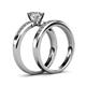 4 - Enya Classic Semi Mount Bridal Set Ring 