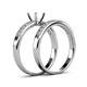 4 - Ronia Classic Semi Mount Bridal Set Ring 
