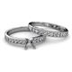 2 - Ronia Classic Semi Mount Bridal Set Ring 