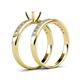 4 - Ronia Classic Semi Mount Bridal Set Ring 