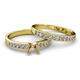 2 - Ronia Classic Semi Mount Bridal Set Ring 