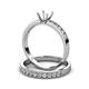 3 - Ronia Classic Semi Mount Bridal Set Ring 