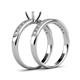 4 - Ronia Classic Semi Mount Bridal Set Ring 