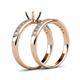 4 - Ronia Classic Semi Mount Bridal Set Ring 