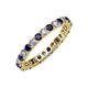 3 - Joyce 2.70 mm Blue Sapphire and Diamond Eternity Band 