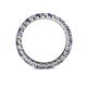 4 - Joyce 2.70 mm Iolite and Diamond Eternity Band 