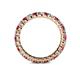 4 - Joyce 2.70 mm Ruby and Diamond Eternity Band 