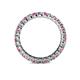 4 - Joyce 2.70 mm Pink Sapphire and Diamond Eternity Band 