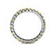 4 - Joyce 2.70 mm Yellow Sapphire and Diamond Eternity Band 