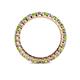 4 - Joyce 2.70 mm Peridot and Diamond Eternity Band 