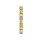 5 - Joyce 2.70 mm Yellow Sapphire and Diamond Eternity Band 