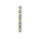 6 - Joyce 2.70 mm Peridot and Diamond Eternity Band 