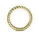 4 - Joyce 2.70 mm Yellow and White Diamond Eternity Band 