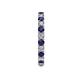 5 - Joyce 2.70 mm Blue Sapphire and Diamond Eternity Band 