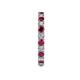 5 - Joyce 2.70 mm Ruby and Diamond Eternity Band 