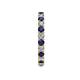 5 - Joyce 2.70 mm Blue Sapphire and Diamond Eternity Band 