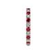 5 - Joyce 2.70 mm Ruby and Diamond Eternity Band 
