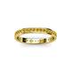 3 - Livia 1.70 mm Citrine Eternity Band 