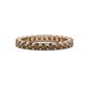 1 - Joyce 3.00 mm Smoky Quartz Eternity Band 
