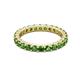3 - Joyce 3.00 mm Green Garnet Eternity Band 