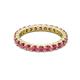 3 - Joyce 3.00 mm Pink Tourmaline Eternity Band 