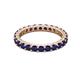 3 - Joyce 3.00 mm Blue Sapphire Eternity Band 
