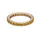 3 - Joyce 3.00 mm Citrine Eternity Band 