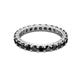 3 - Joyce 3.00 mm Black Diamond Eternity Band 