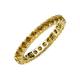 4 - Joyce 3.00 mm Citrine Eternity Band 