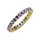 4 - Joyce 3.00 mm Iolite Eternity Band 