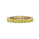 1 - Joyce 3.00 mm Yellow Diamond Eternity Band 