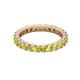 3 - Joyce 3.00 mm Yellow Diamond Eternity Band 