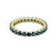 3 - Joyce 3.00 mm London Blue Topaz Eternity Band 