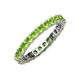 4 - Joyce 3.00 mm Peridot Eternity Band 
