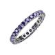 4 - Joyce 3.00 mm Iolite Eternity Band 