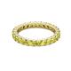 3 - Joyce 3.00 mm Yellow Diamond Eternity Band 