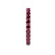 6 - Joyce 3.00 mm Ruby Eternity Band 