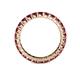 5 - Joyce 3.00 mm Ruby Eternity Band 