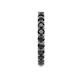 6 - Joyce 3.00 mm Black Diamond Eternity Band 