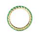 5 - Joyce 3.00 mm Emerald Eternity Band 