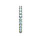 6 - Joyce 3.00 mm Aquamarine Eternity Band 