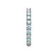 6 - Joyce 3.00 mm Aquamarine Eternity Band 
