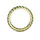 5 - Joyce 3.00 mm Green Garnet Eternity Band 